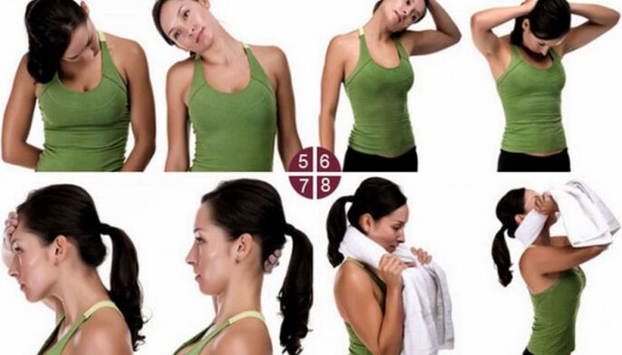 Ximnasia para a dor cervical